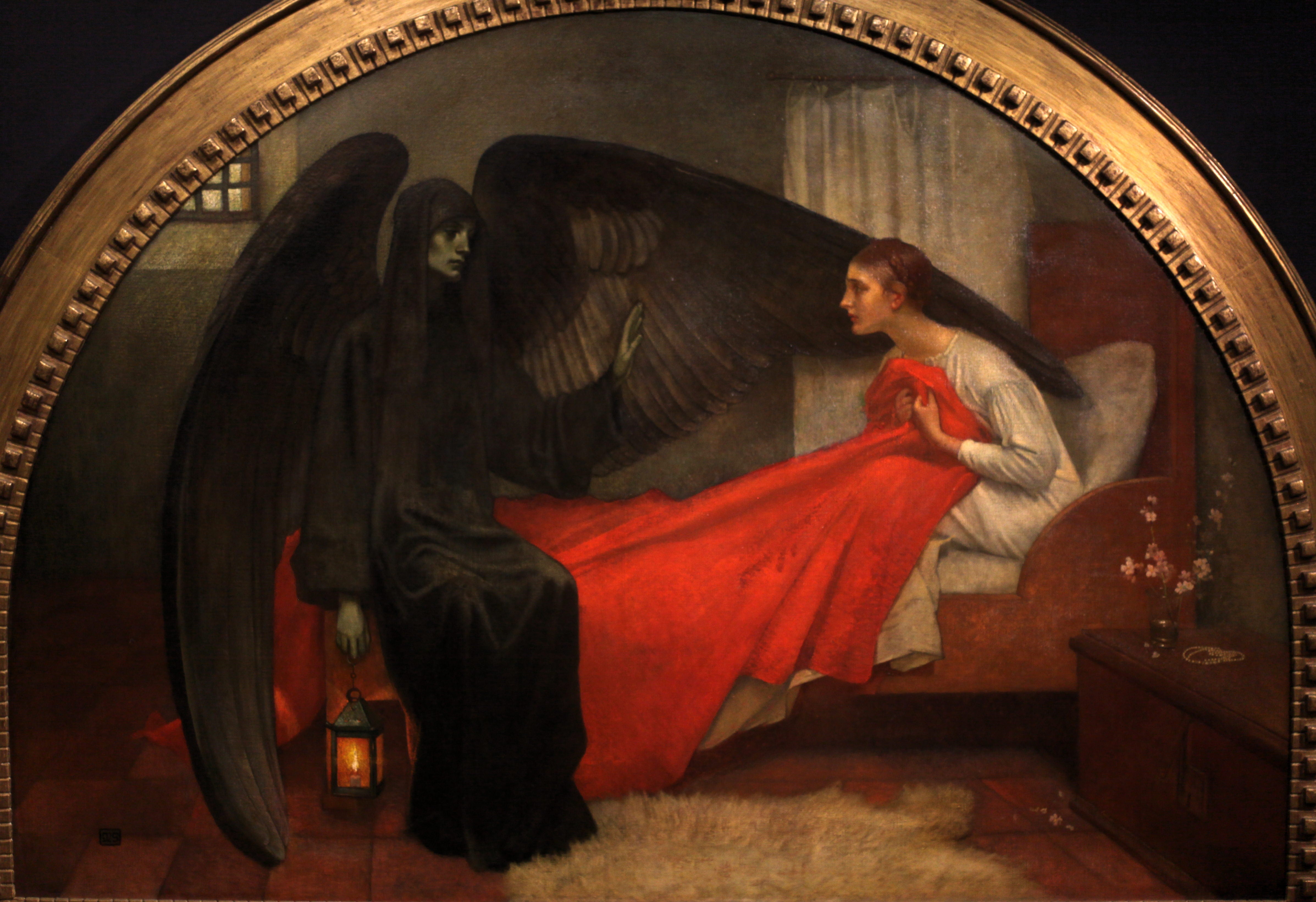 Angel of Death, 1851 by Horace Vernet