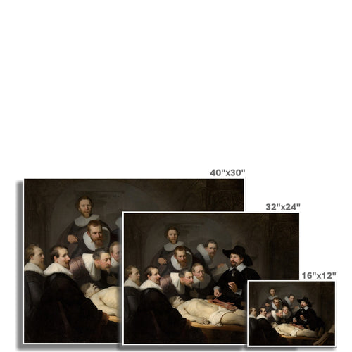 The Anatomy Lesson of Dr Nicolaes Tulp | Rembrandt | 1632