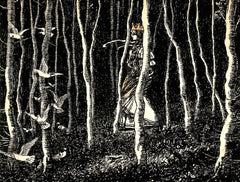 Princess Walking in a Forest | Haldane Macfall | 19th Century