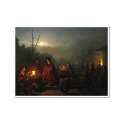 The Night Market | Petrus van Schendel | 19th Century