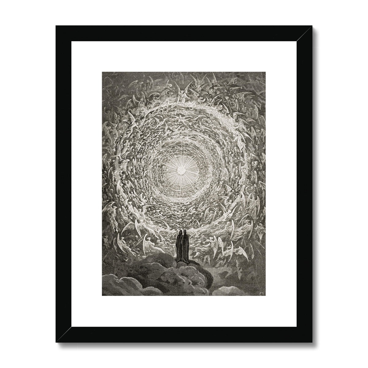 Empyrean by Gustave Dore | Buy Framed Prints Online – Dark Gloomy Art