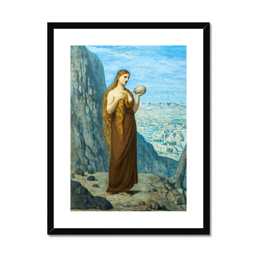 Mary Magdalene in the Desert | Pierre Puvis de Chavannes | 1870