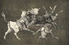 Foolishness of the Little Bulls | Francisco de Goya | 1820