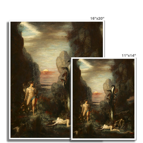 Hercules and The Lernaean Hydra | Gustave Moreau | 1876