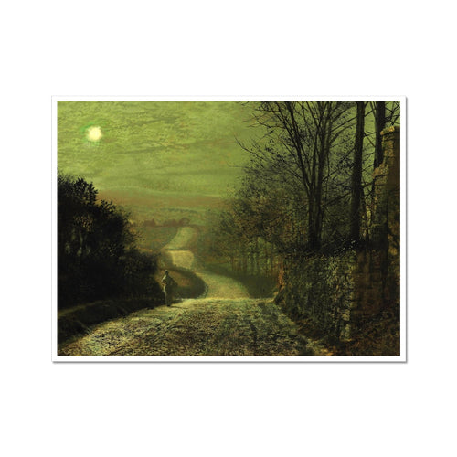 Country Lane by Moonlight | John Atkinson Grimshaw | 1875