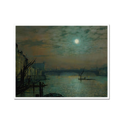 Southwark Bridge by Moonlight | John Atkinson Grimshaw | 1887