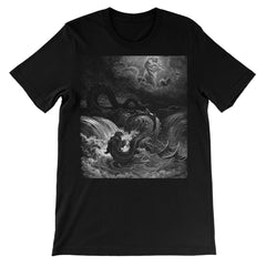 Destruction of Leviathan | Gustave Doré | T-Shirt