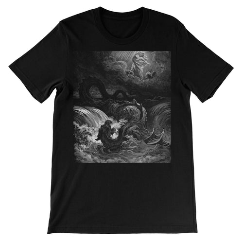 Destruction of Leviathan | Gustave Doré | T-Shirt