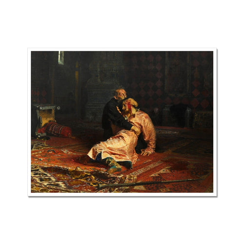 Ivan the Terrible and His Son Ivan | Ilya Repin | 1885