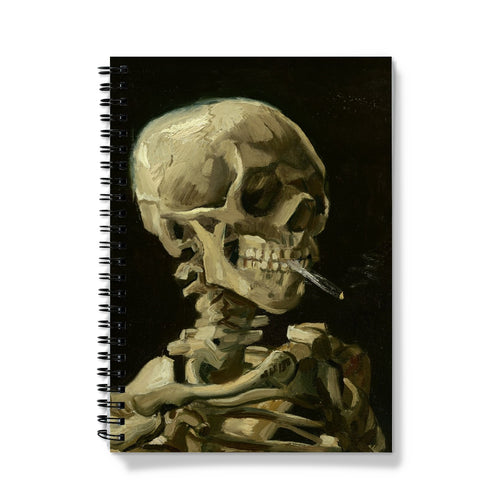 Skeleton with Burning Cigarette | Vincent van Gogh | Notebook