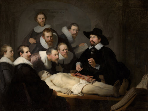 The Anatomy Lesson of Dr Nicolaes Tulp | Rembrandt | 1632