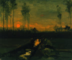 Evening Landscape | Vincent van Gogh | 1885