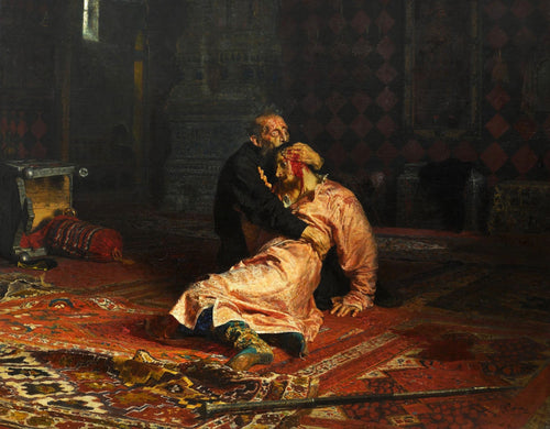 Ivan the Terrible and His Son Ivan | Ilya Repin | 1885