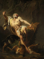 Milo of Croton | Joseph-Benoît Suvée | 1763