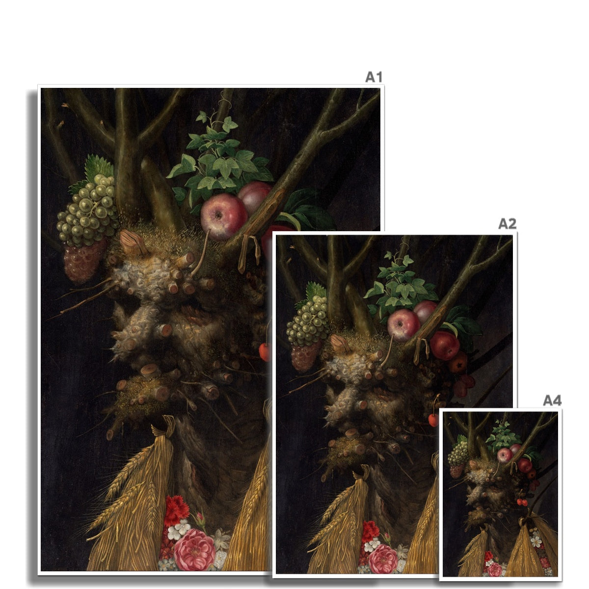 ARTCANVAS Four Seasons in hotsell One Head 1590 by Giuseppe Arcimboldo Canvas Art Print