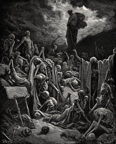 The Valley of the Dry Bones | Gustave Doré | 1866